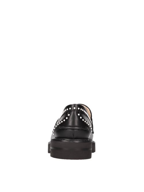 Mocassini in pelle e perline STUART WEITZMAN | S5838 11003012NERO